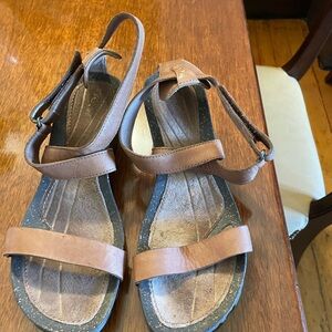 Teva Women's Brown Leather Sandals